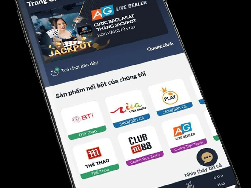 Sòng bạc trực tuyến hi88 vip với người chia bài thật